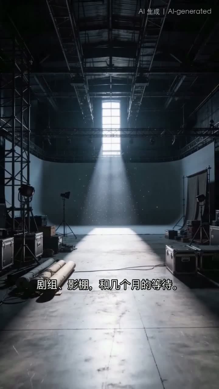 Frame from “A Studio Without a Crew”